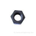 Karbon Keluli Hitam Hex Hex Structural Nuts